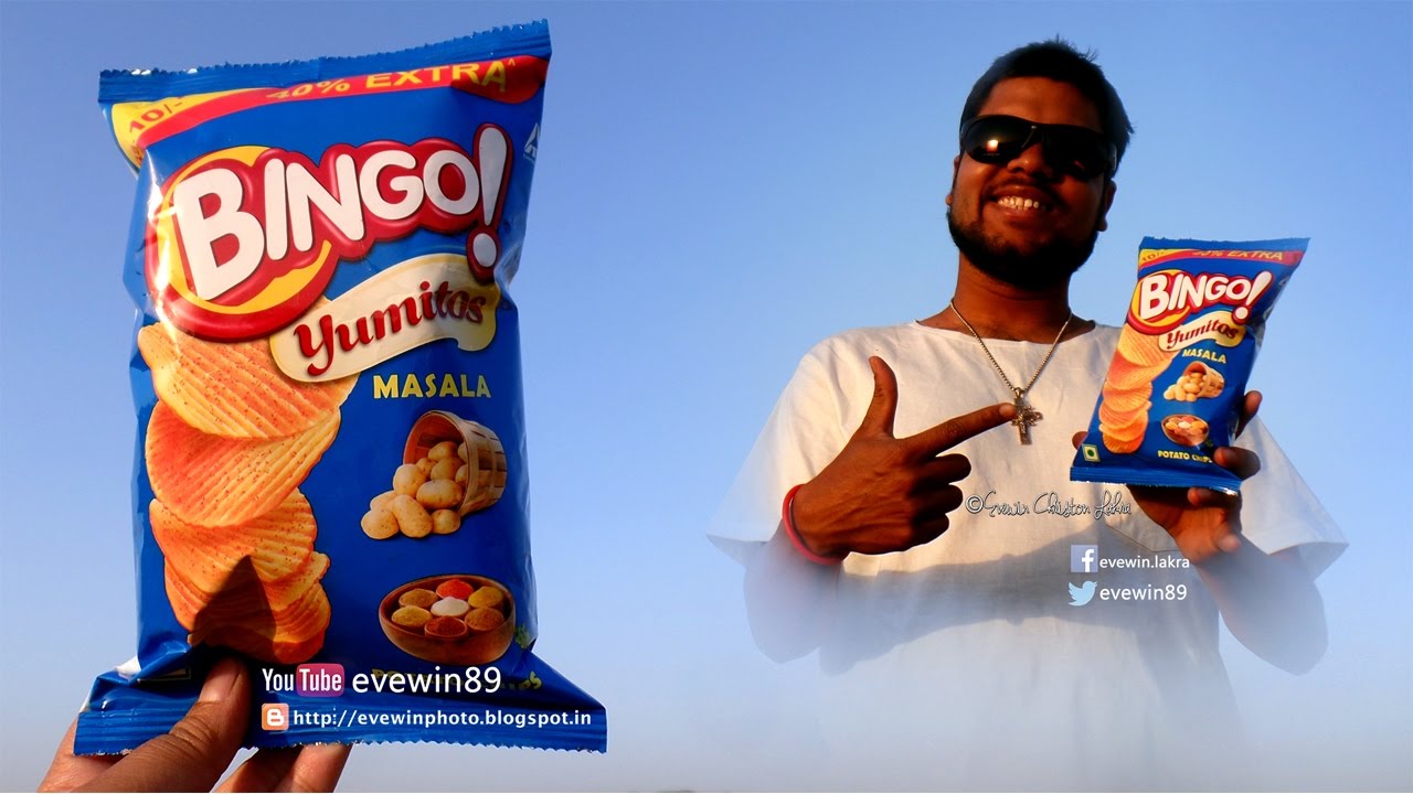 Evewin Lakra - Bingo - Yumitos - MASALA - Chips - Review