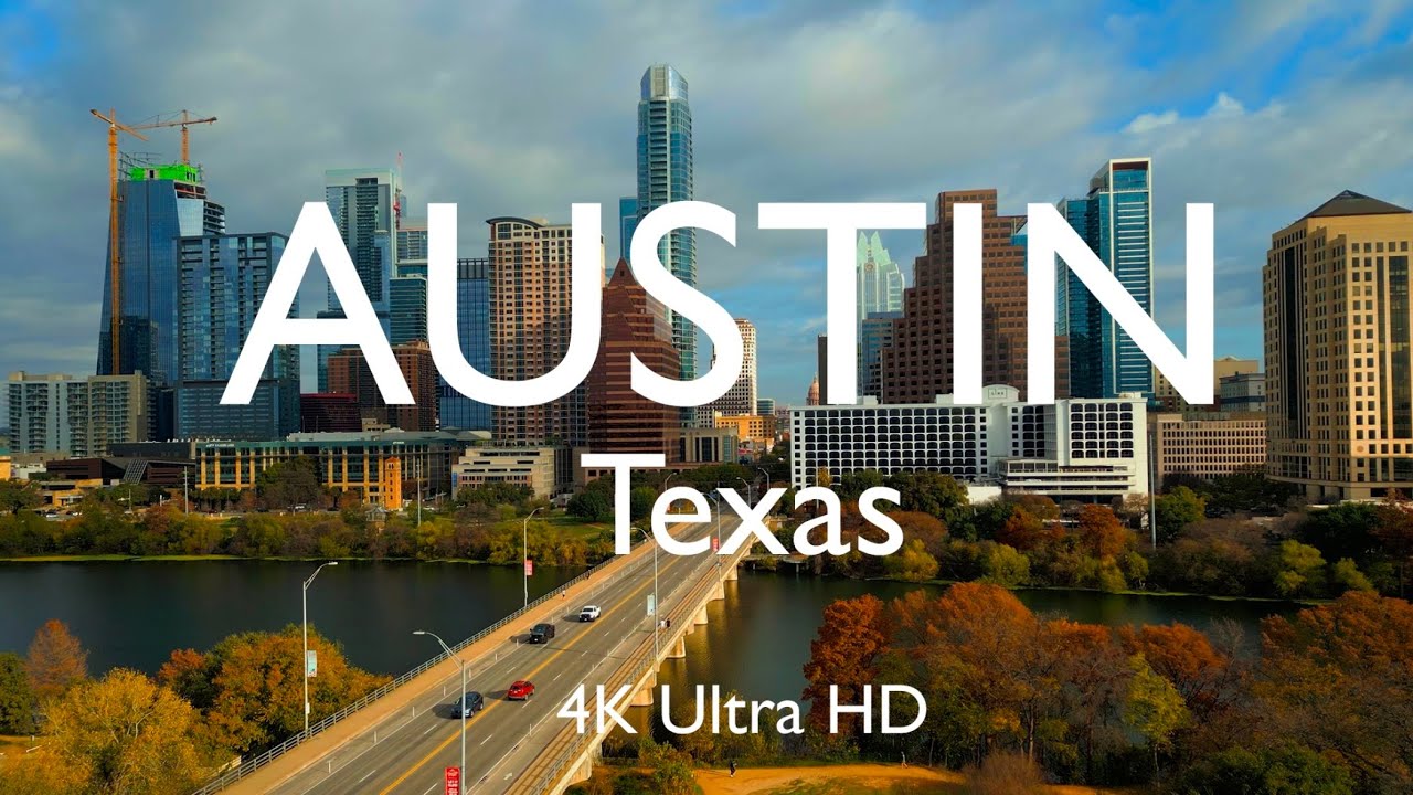 Austin, Texas by Drone 🇺🇸 [4K]