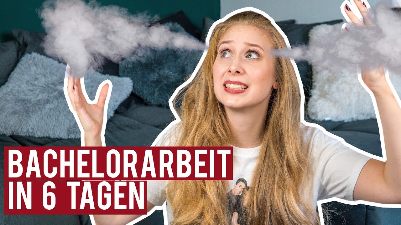 So habe ich meine Bachelorarbeit in 6 Tagen geschrieben. I Maren Vivien