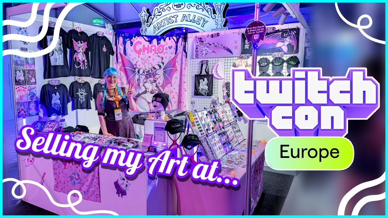 Каково это на самом деле – ехать на TwitchCon в качестве артиста – TwitchCon EU Rotterdam 2025