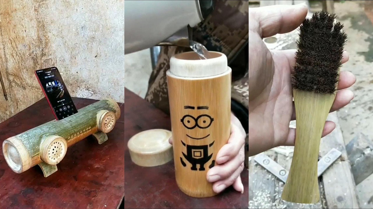 Bamboo Crafts 2026 - Awesome bamboo craft - How to make crafts from bamboo 2026 - Bamboo Crafts #040