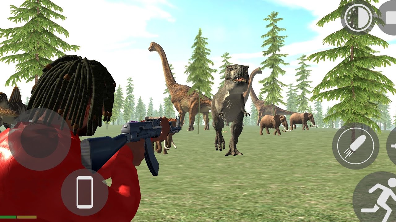Indian bike driving 3d DINOSAUR 🦖 ATTACK my New Armi Tayke Aruplene 