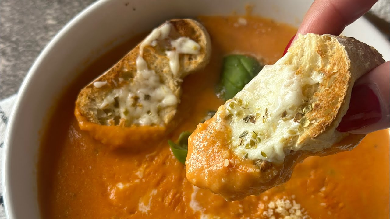 شوربة البندورة الايطالية