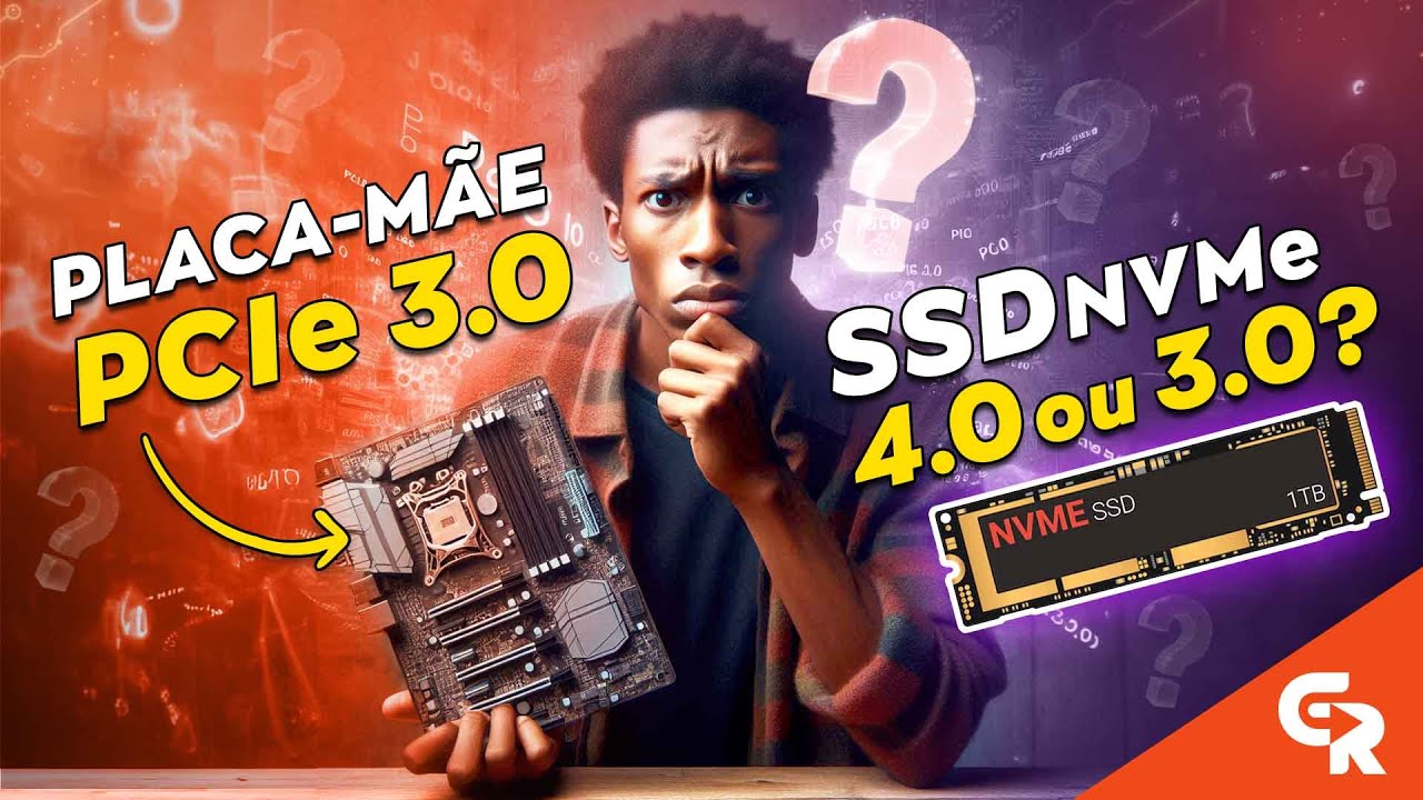 🟢 SSD NVMe PCIe 4.0 EM PLACA-M&Atilde;E DE PCIe 3.0 REALMENTE FICA LIMITADO?