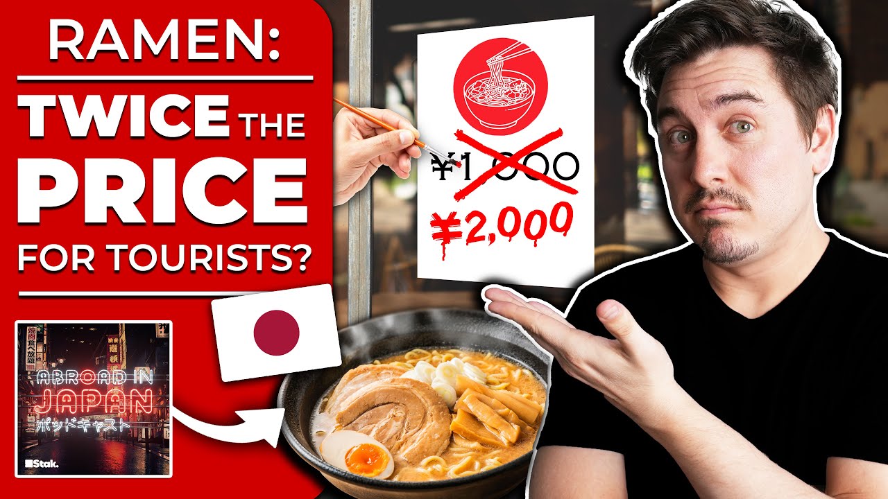 Why This Ramen Shop Is Being Accused Of Ripping Off Tourists | @AbroadinJapan #233