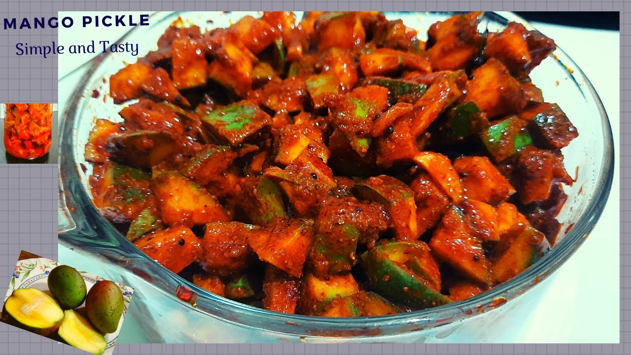 Mango Pickle Recipe |മാങ്ങാ അച്ചാർ| Aam ka Achar |Manga achar Kerala style simple and easy recipe.