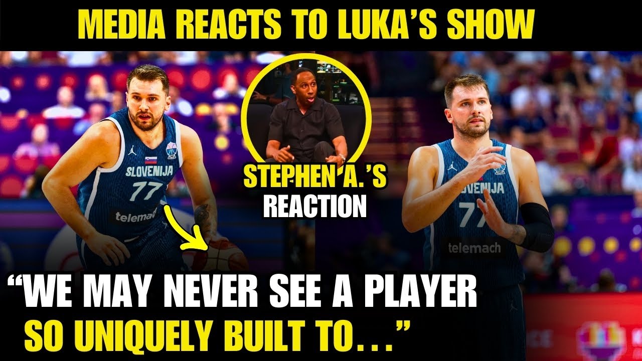 🚨 Look How STEPHEN A  and the WORLD MEDIA REACTED to LUKA DONCIC’S SHOW at EUROBASKET TODAY