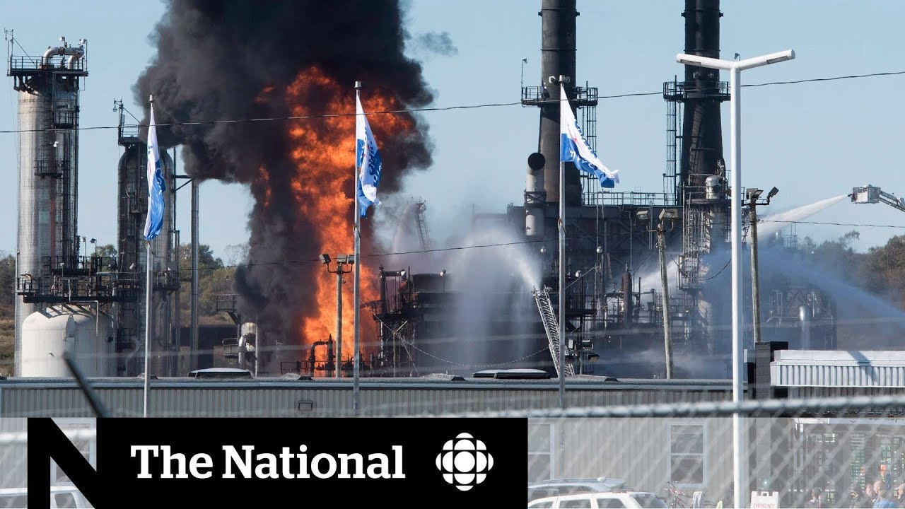 Fire, explosion at Irving oil refinery in Saint John