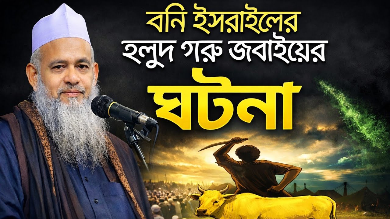 আল্লামা ফরিদ উদ্দিন আল মোবারক | বনি ইসরায়েলের হলুদ গরু জুবাইয়ের ঘটনা | Allama Farid Uddin mobarak | 