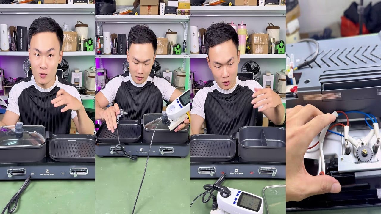 REVIEW BẾP LẨU NƯỚNG 2 TRONG 1 SMART CHOICE TIỆN LỢI SIÊU BỀN
