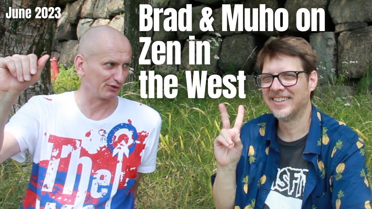 Interview with Brad Warner in Osaka castle park @HardcoreZen