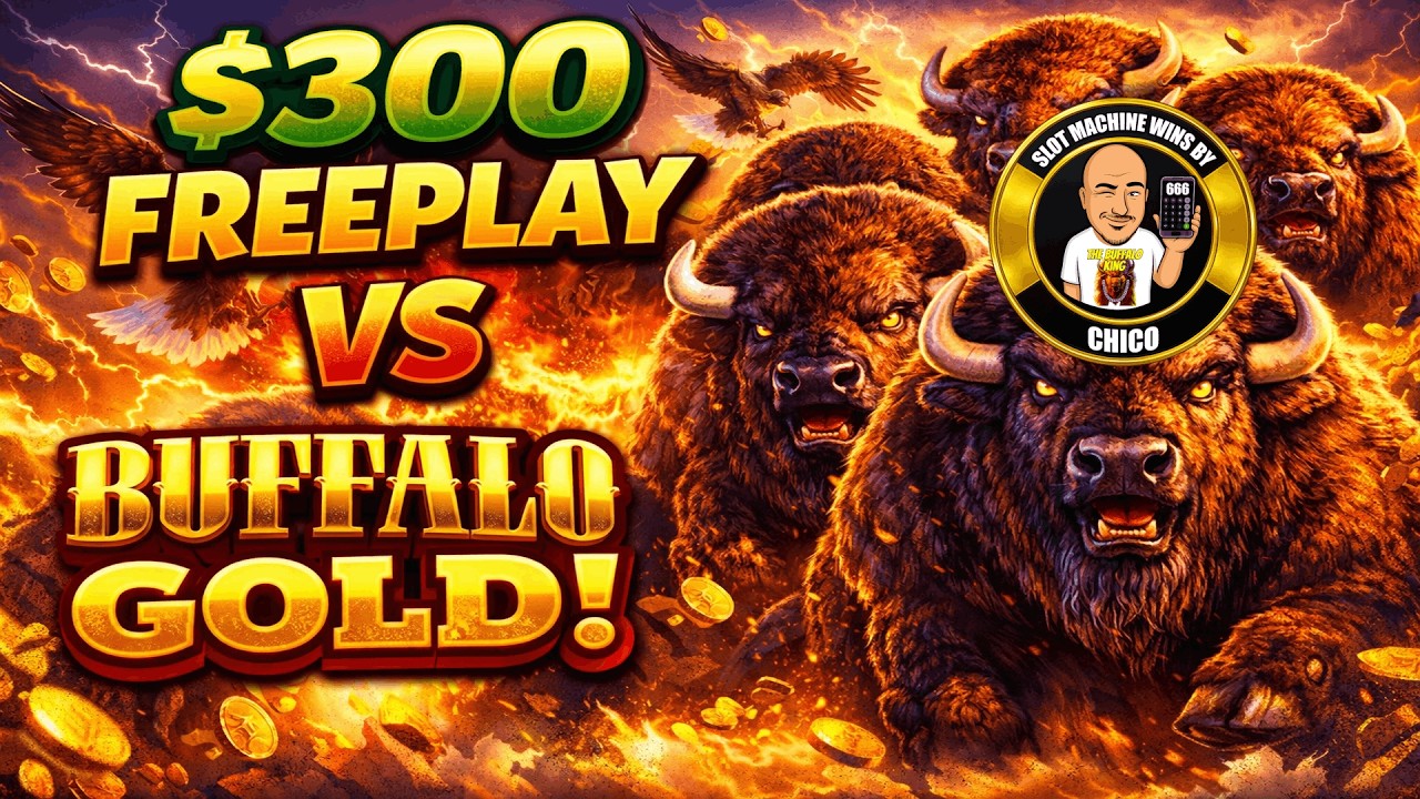 Я попробовал сыграть в бесплатную игру на Buffalo Gold за 300 долларов… Это просто безумие!