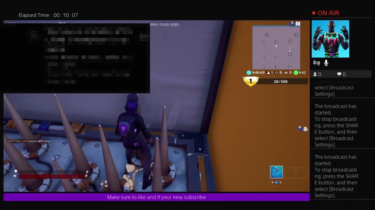 Playing one of the hardest deathrun maps in fortnite battle royale