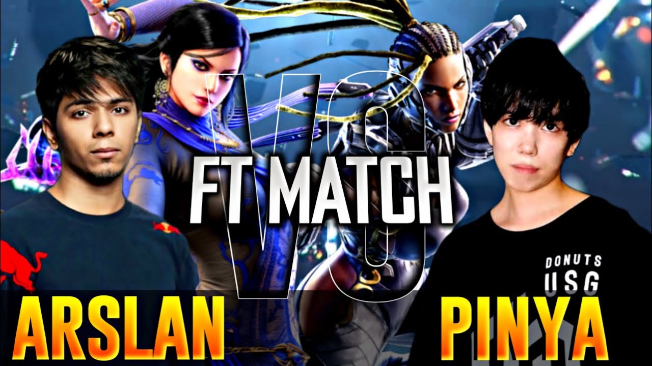 Arslan Ash fights with the best raven of Japan | Arslan Ash vs Pinya | Tekken 7