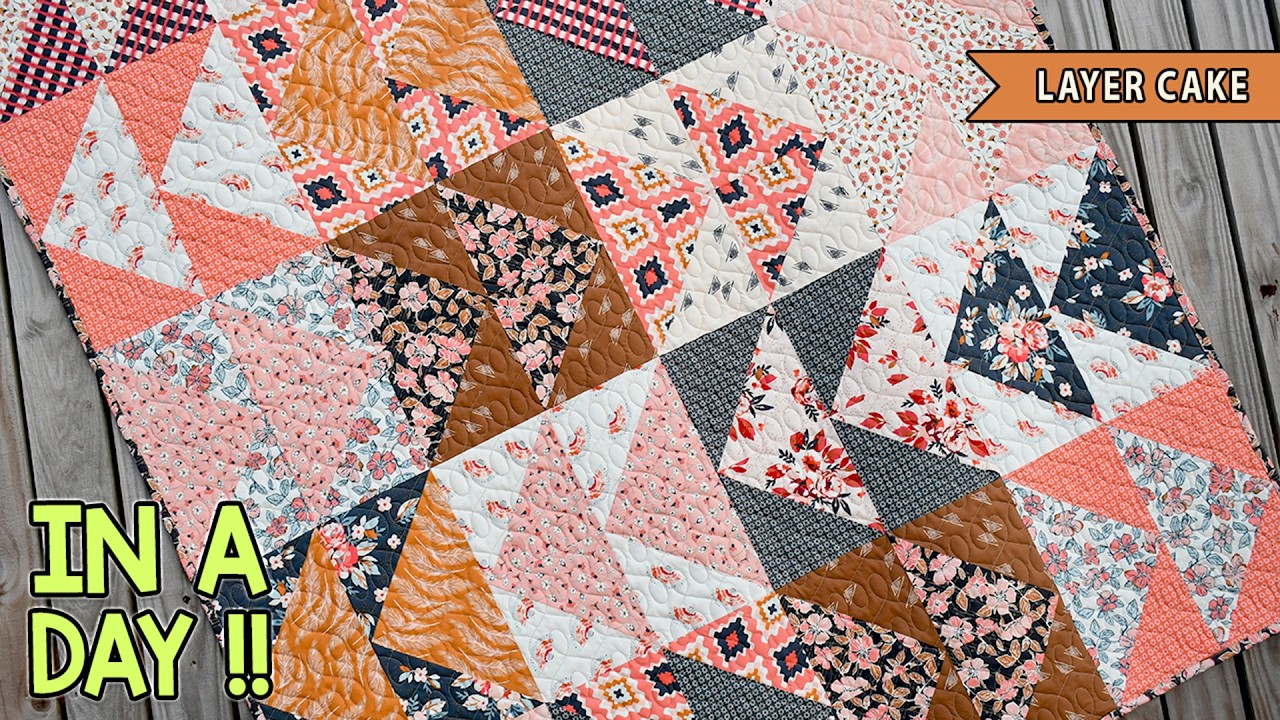 Arrowhead | Zero Waste Quilt Pattern | Flying Geese Quilt Block | Quick and Easy