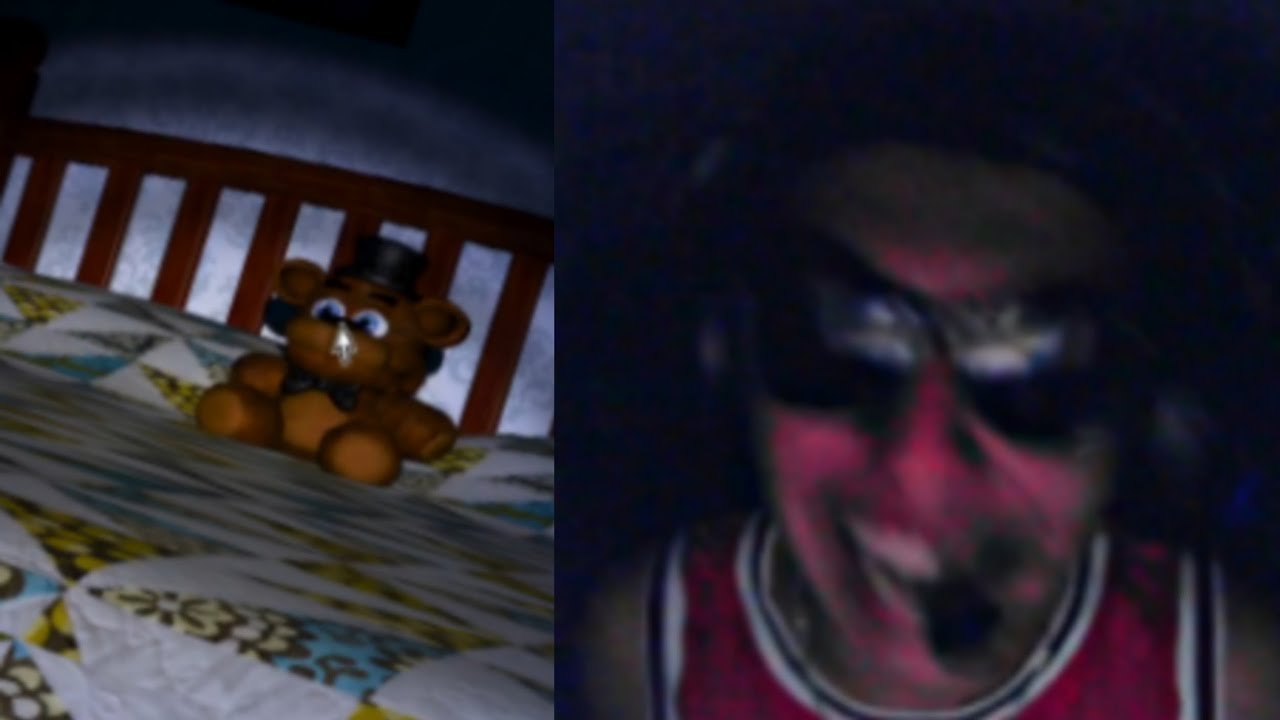 leaosg juega FNAF 4 después de tiempo.