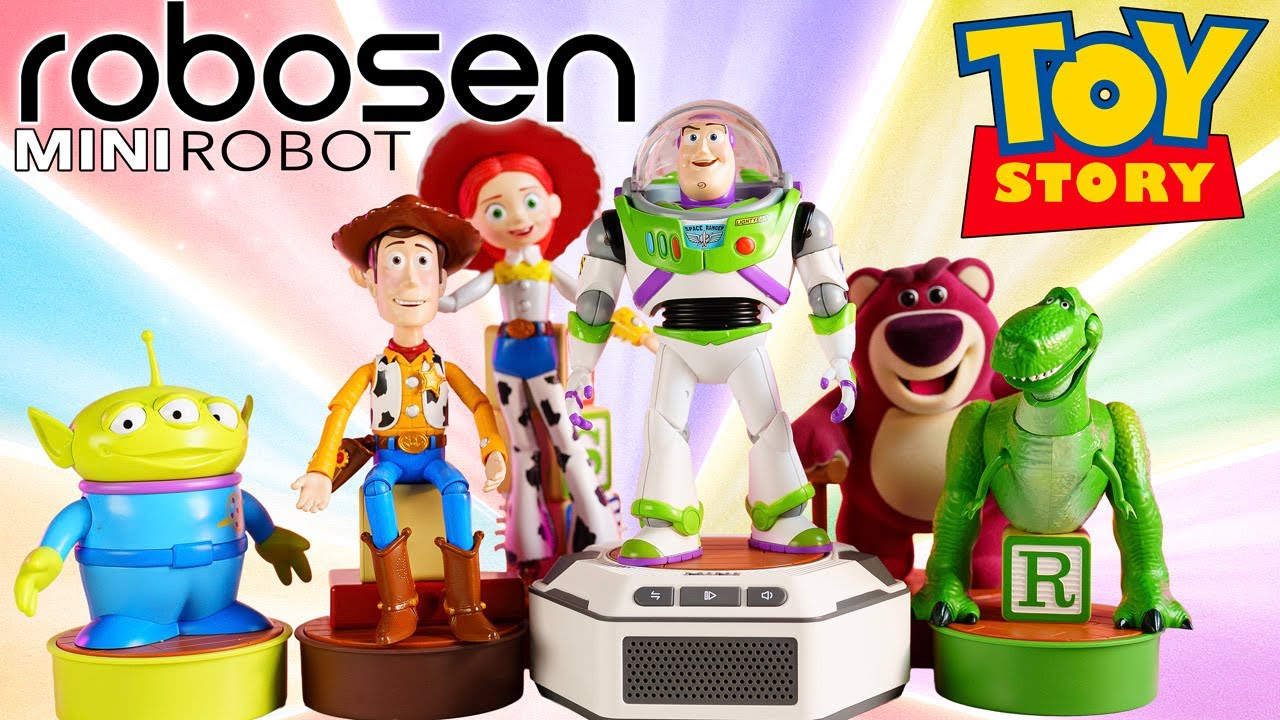 ROBOSEN MINI ROBOT TOY STORY Les Personnages Prennent Vie Pour les 30 Ans du Film
