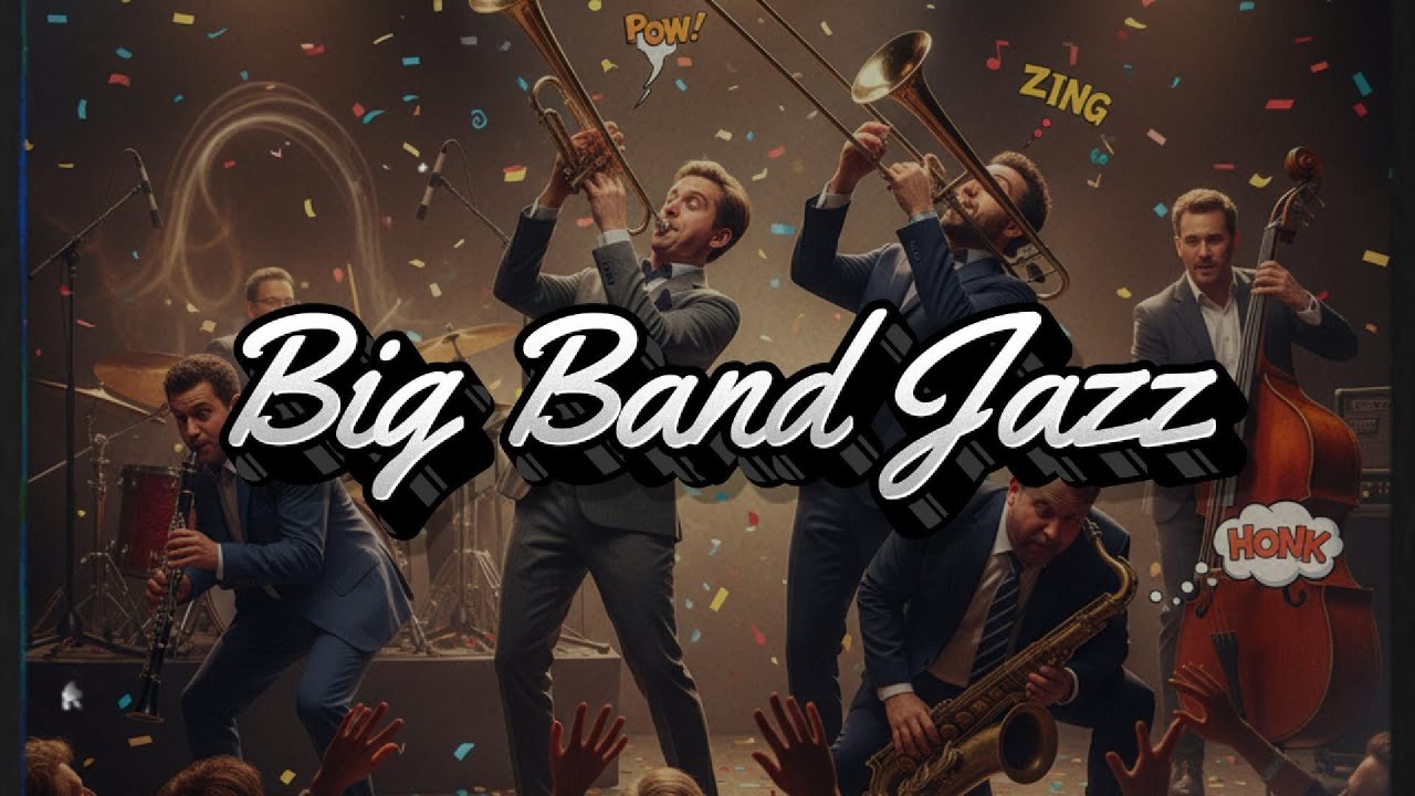 Big Band Jazz Instrumental – Energetic Swing Music for Focus, Fun & Relaxation