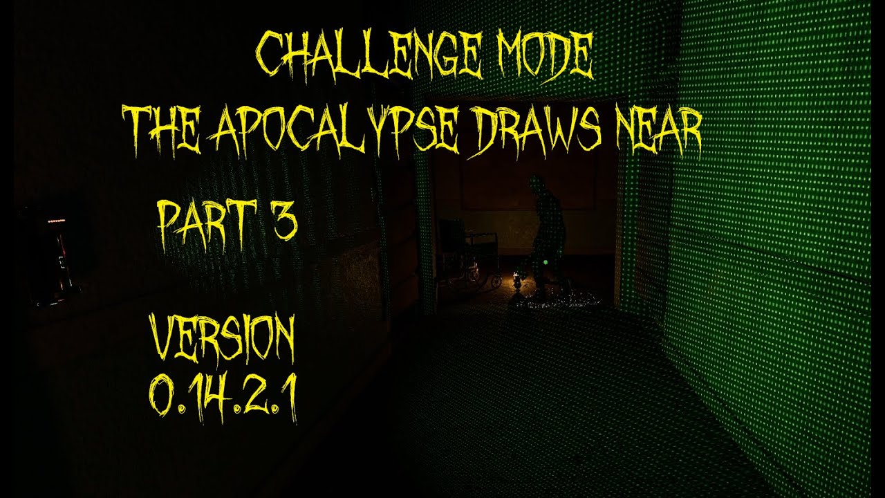 Challenge Mode The Apocalypse Draws Near pt. 3 - Sunny Meadows Restricted - solo - Phasmophobia