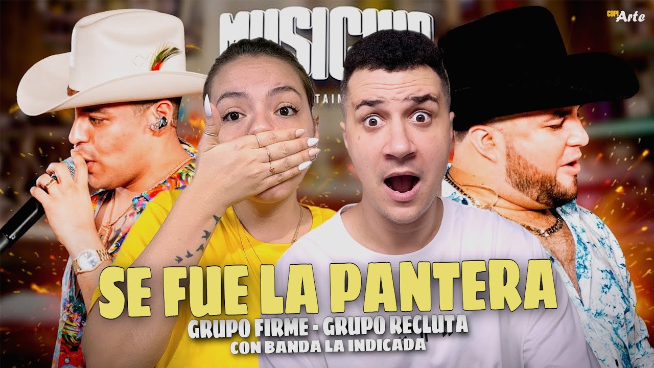 CUBANOS REACCIONAN a Grupo Firme - Grupo Recluta - Se Fue La Pantera-Banda La Indicada