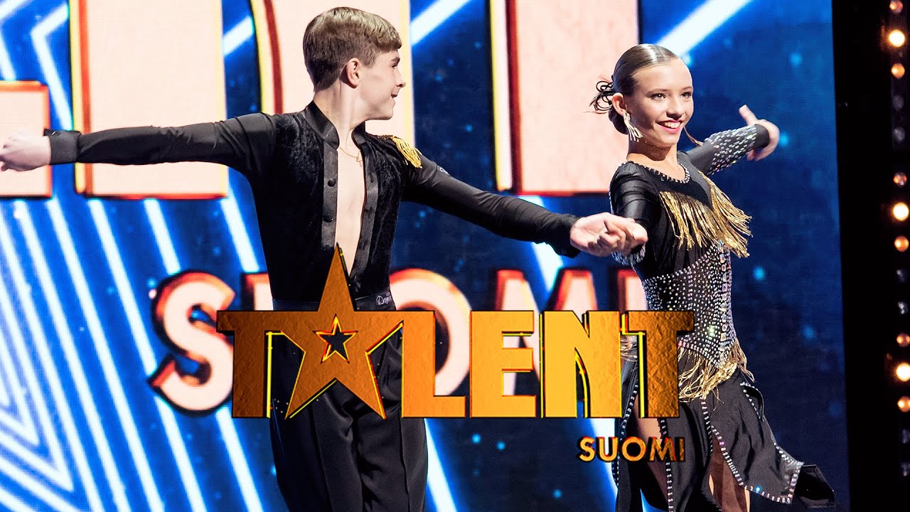 Stefan ja Maria, 13 ja 12, tanssivat cha-cha-cha -kilpatanssia | Talent Suomi | MTV3