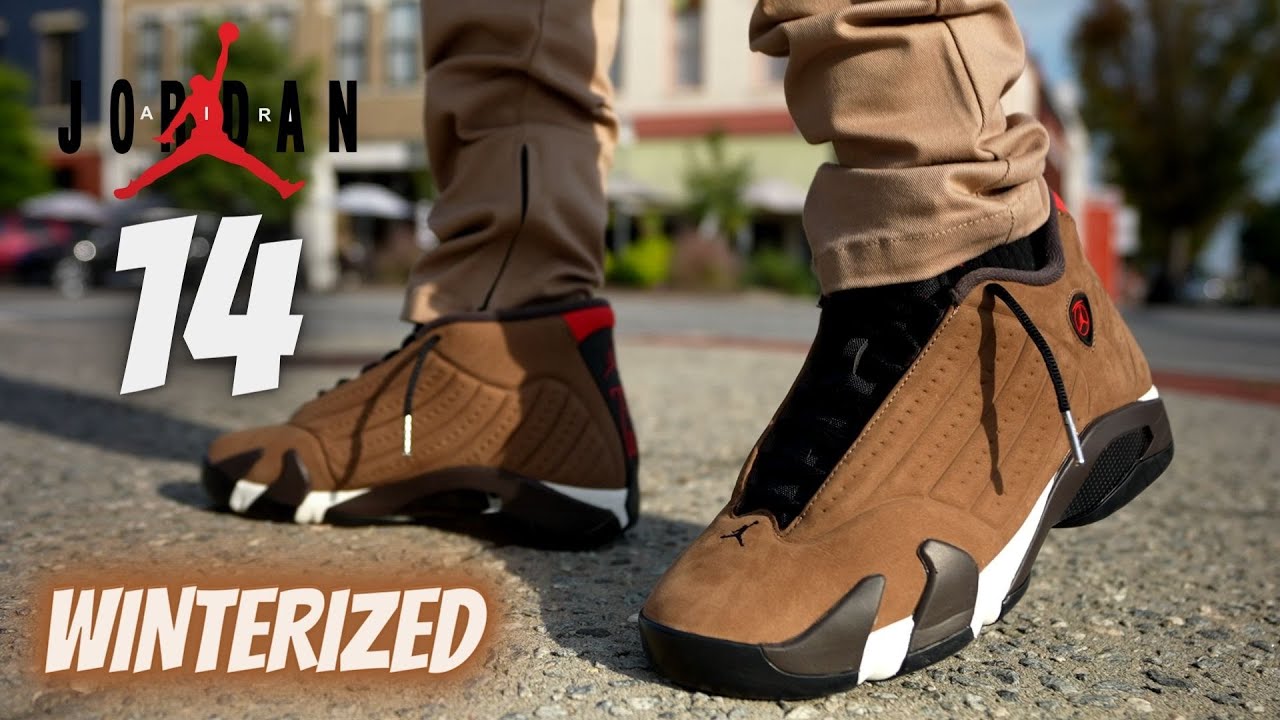 EARLY LOOK!! JORDAN 14 WINTERIZED ON FEET W/ LACE SWAPS & OVERVIEW!!