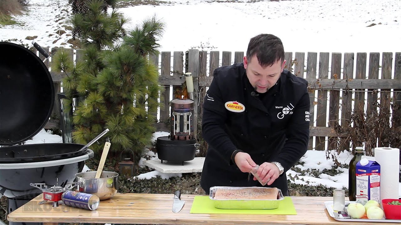 Gefüllter Schweinebraten im Dutch Oven | Kochen und Küche