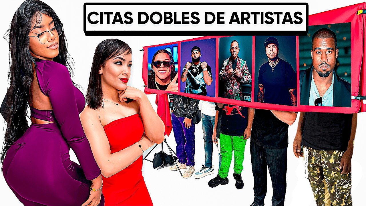 Cita a Ciegas con Dobles de FAMOSOS! (Nicky Jam, Ozuna, Papera, Eladio Carrion, Kanye West)