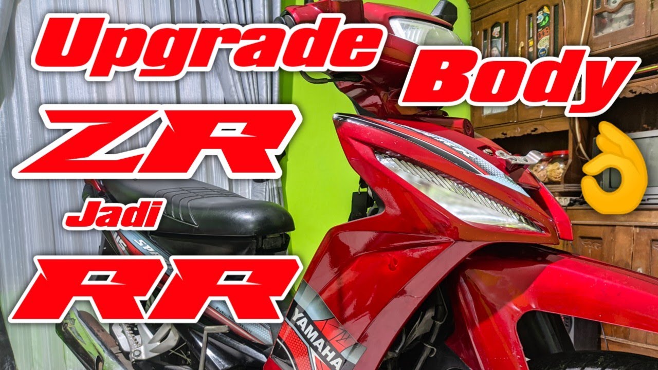 Upgrade body yamaha vega ZR jadi RR sirius taurus Spark 115 ganti sayap