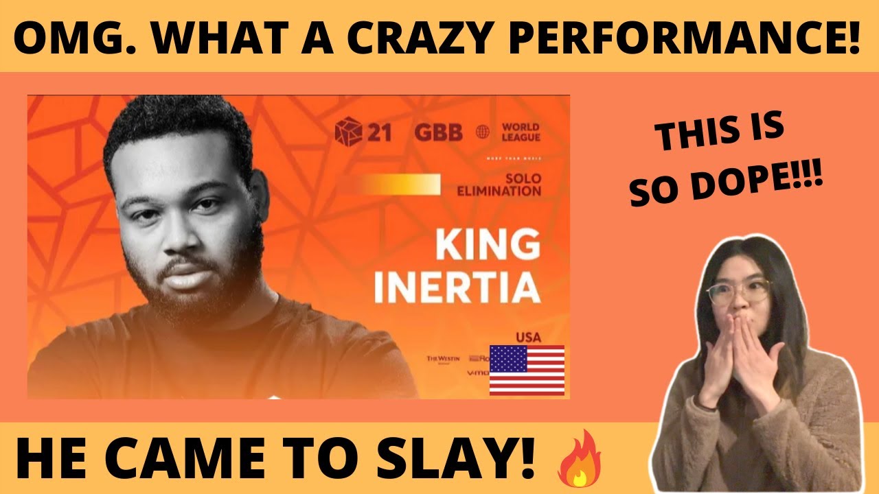 РЕАКЦИЯ на King Inertia 🇺🇸 I GRAND BEATBOX BATTLE 2021: WORLD LEAGUE I Solo Elimination 🤯