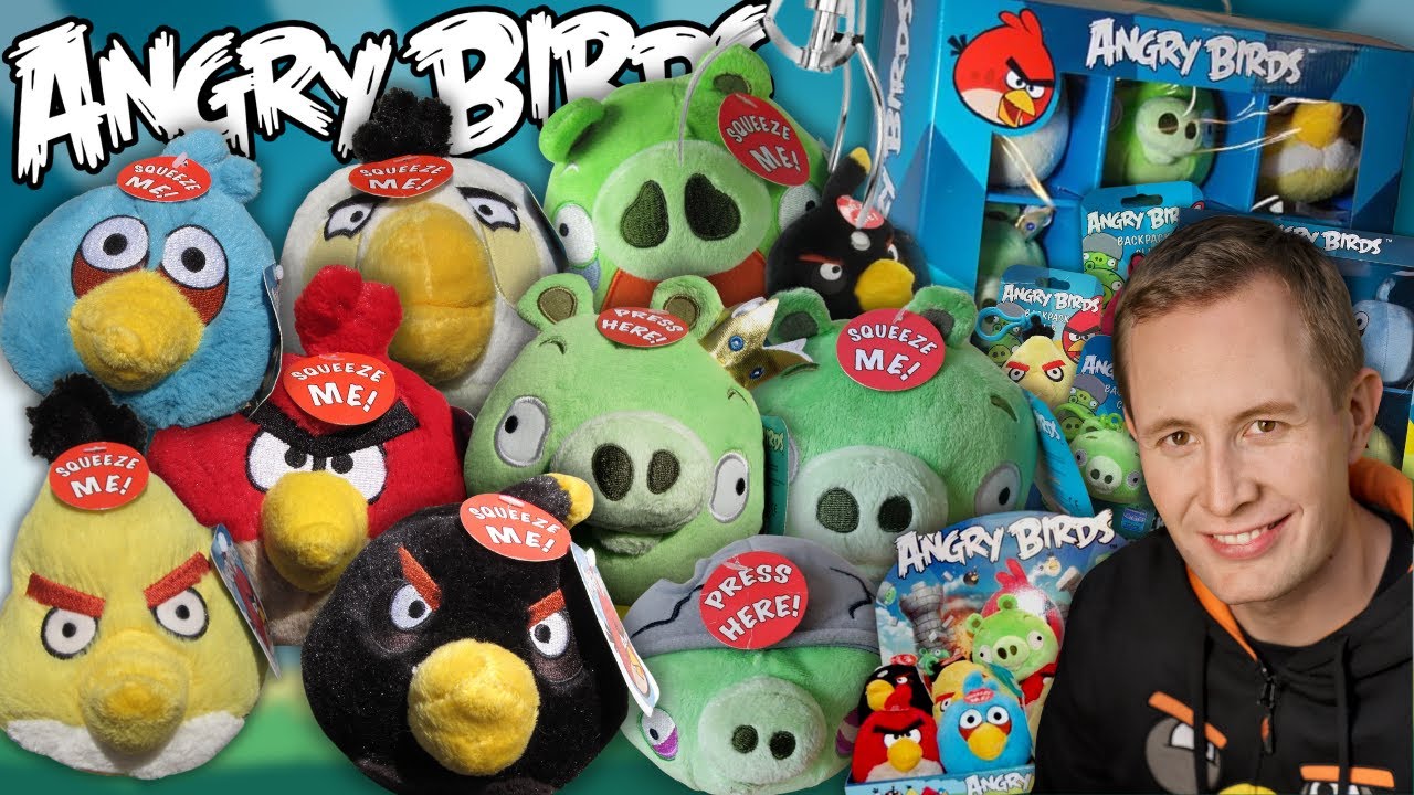 Angry Birds Classic Set - Angry Birds Plush