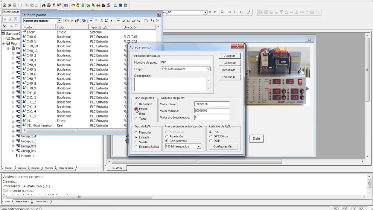 Curso 2016-17. CX-Supervisor. Escalados