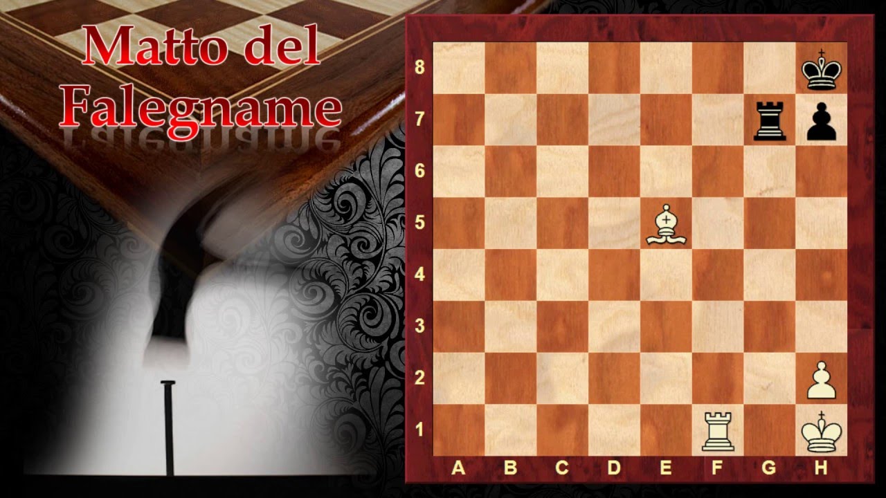 Catalogo dello Scaccomatto - Matto del Falegname 18 - Scacchi