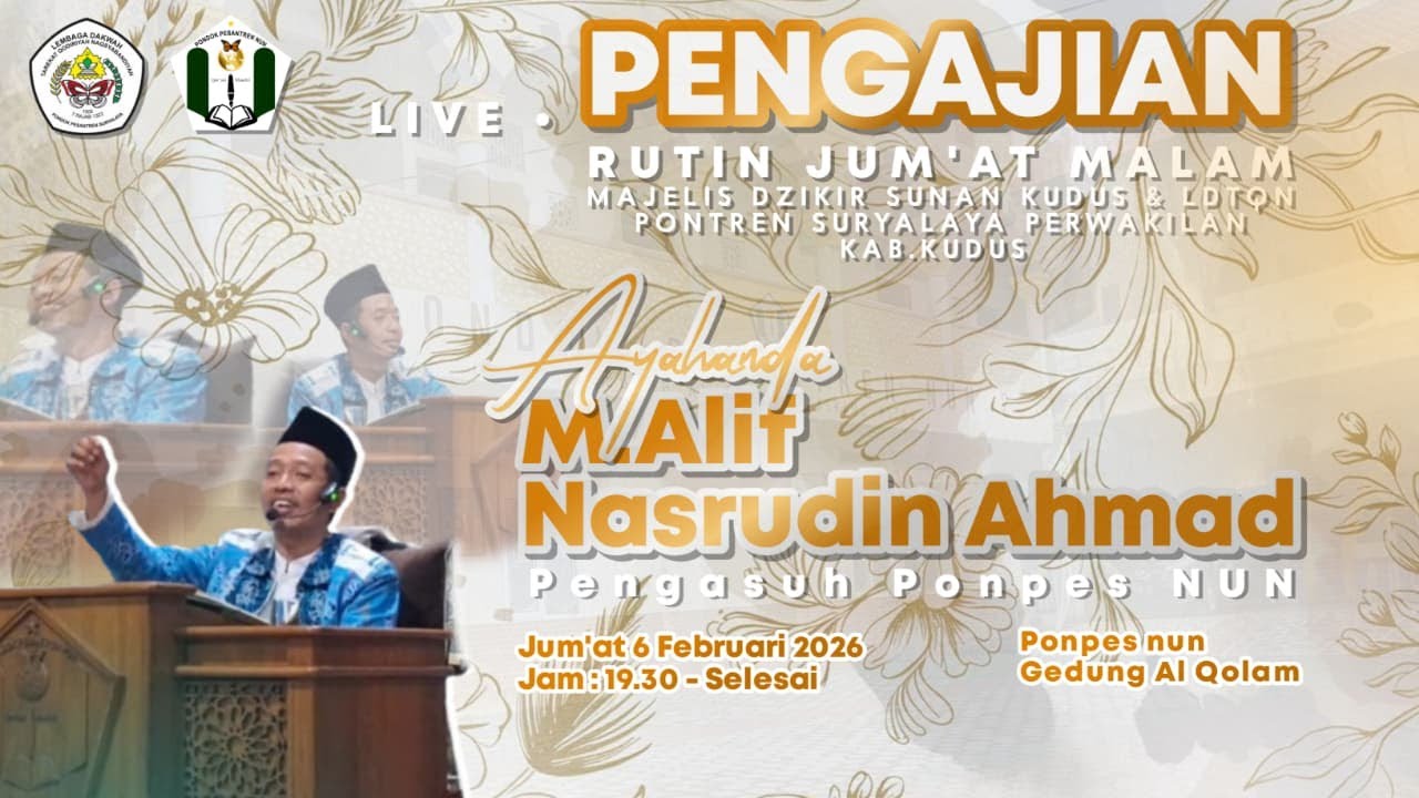 LIVE Pengajian Rutin TQN SURYALAYA Perwakilan Cabang Kudus