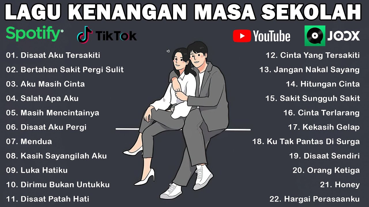 Lagu Pop Indonesia Terbaik Tahun 2000an - 40 Hits Lagu Kenangan Masa SMA