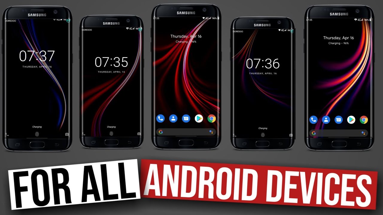 Get ONEPLUS 8 SERIES LIVE WALLPAPER PACK on any Android device | No root
