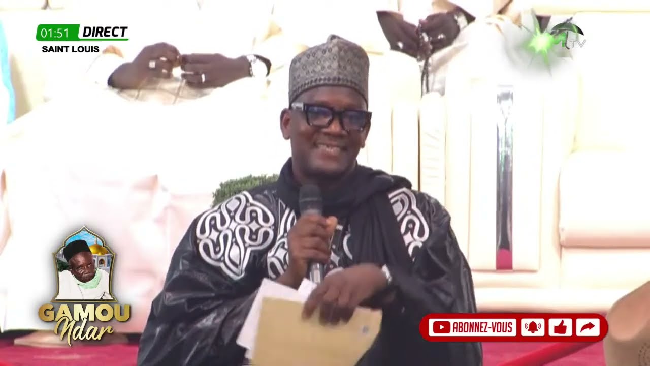 🛑 GAMOU NDAR 2025 : Waxtane Oustaz Ahmed Sarr