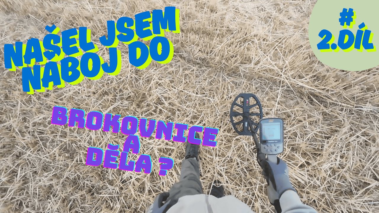 hledám s detektorem #2.díl      našel jsem náboj do brokovnice a do děla?🤯