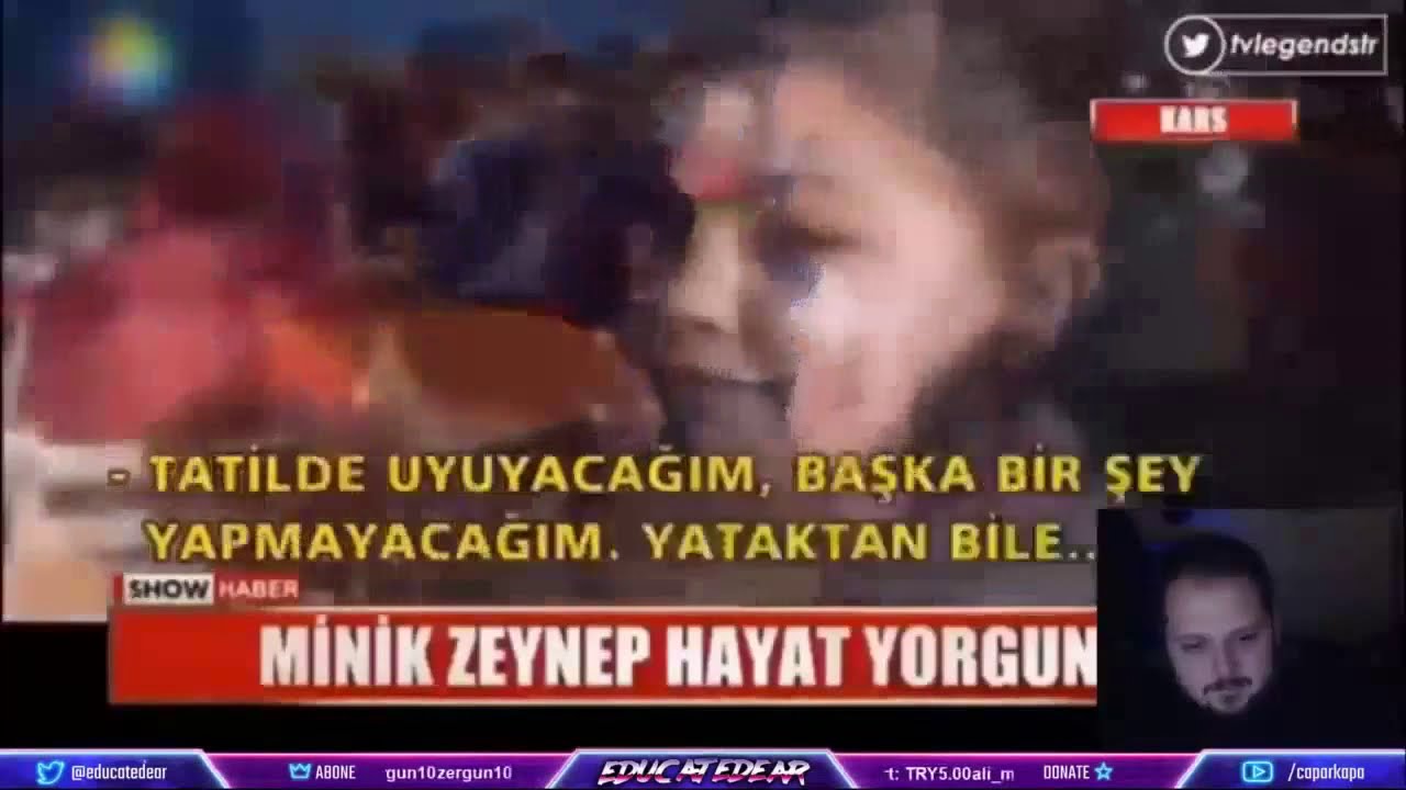 Educatedear - Turkish Tv Habers İzliyor w/Ece