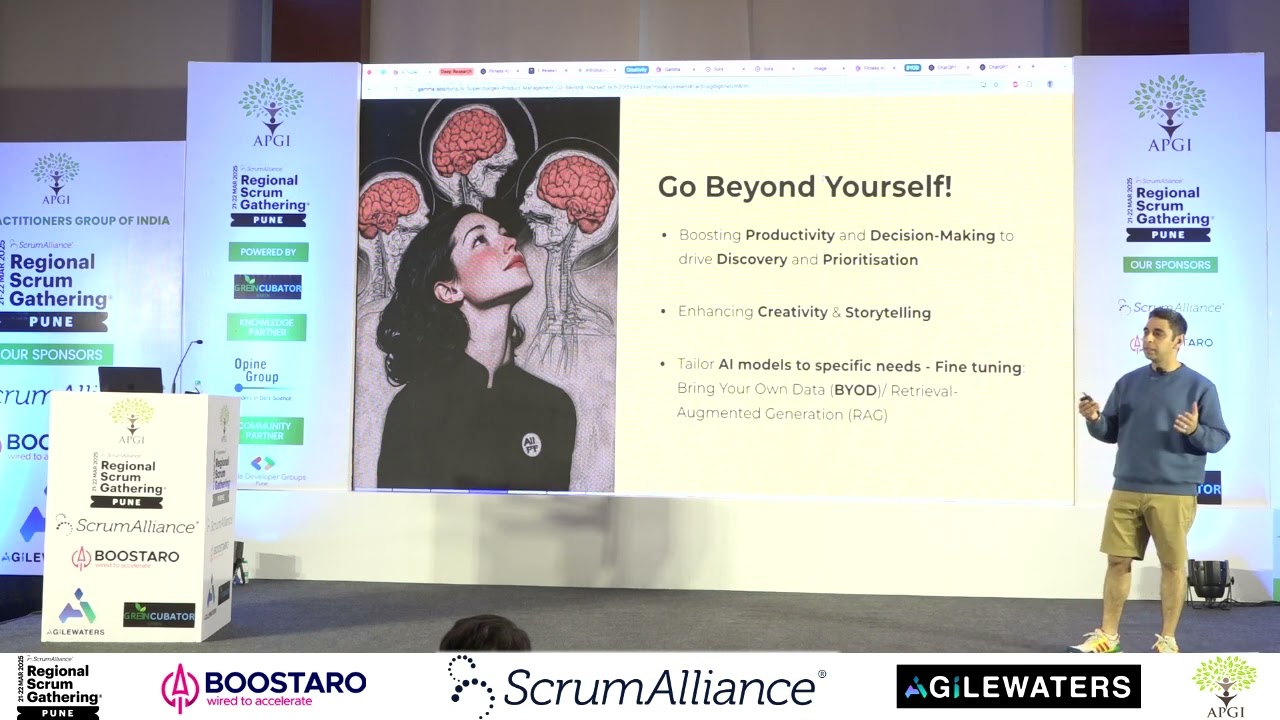 AI Supercharging Product Management : Go Beyond Yourself - By Munish Malik