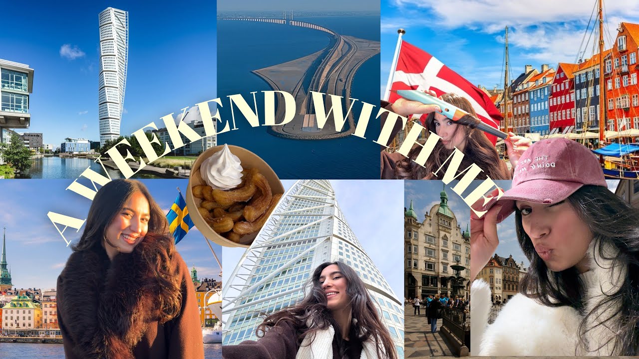 Spend the weekend with Me 🇸🇪 & 🇩🇰 | أول مرة في السويد ومشيت لأخطر مدينة فيها