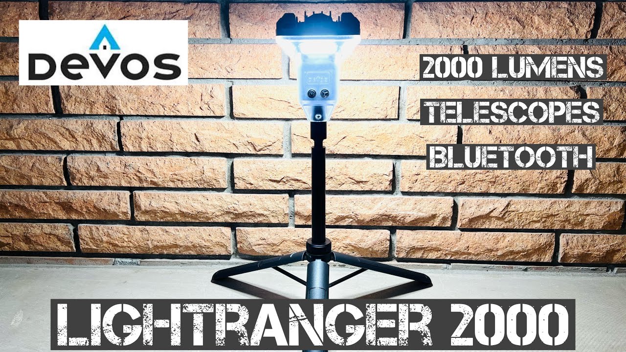 Devos LightRanger 2000 Telescoping LED Lantern (Best Camp Light)