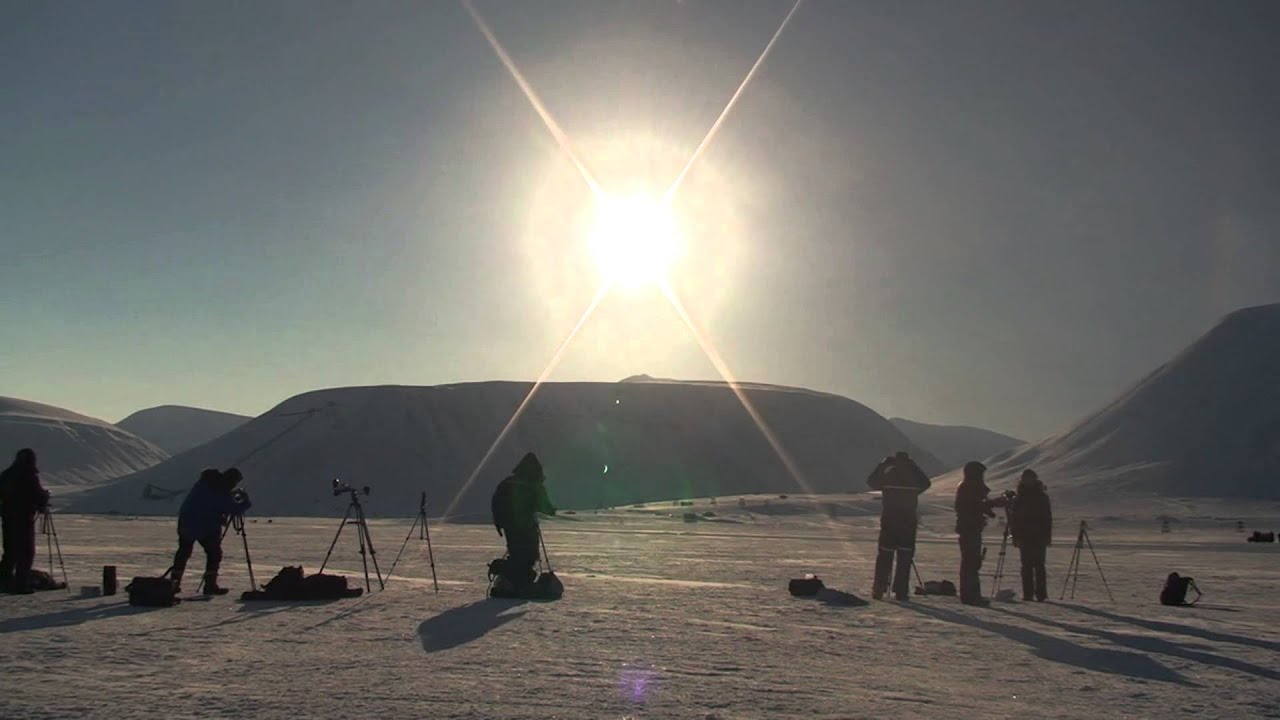 Solformørkelsen på Svalbard 20. mars 2015