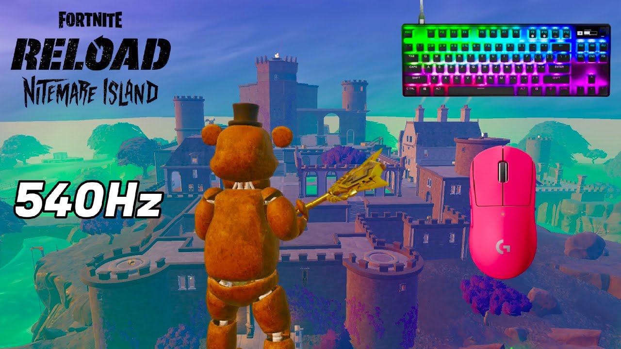 FORTNITE HALLOWEEN MAP On PC | Keyboard & Mouse Gameplay | 360 FPS | 4K