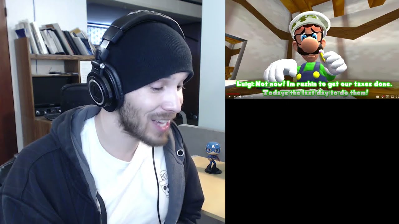 MARIO MADE A MISTAKE! - Reacting to SMG4: Mario Commits Tax Fraud (Charmx Reupload)