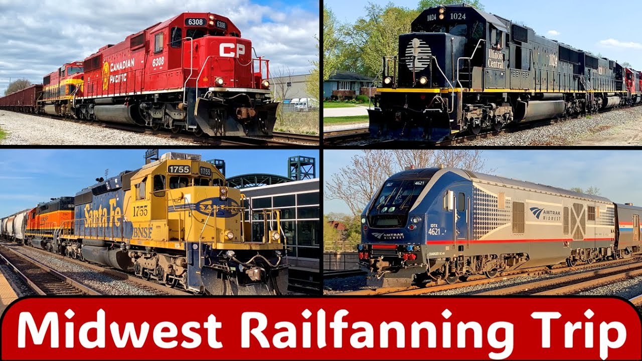 Midwest Railfanning Trip April 2025!