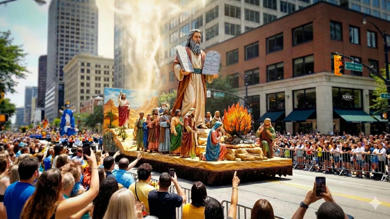 THE GRAND FINALE! Jesus Returns Parade NYC 2026 - 100+ Floats & Live Worship (4K)