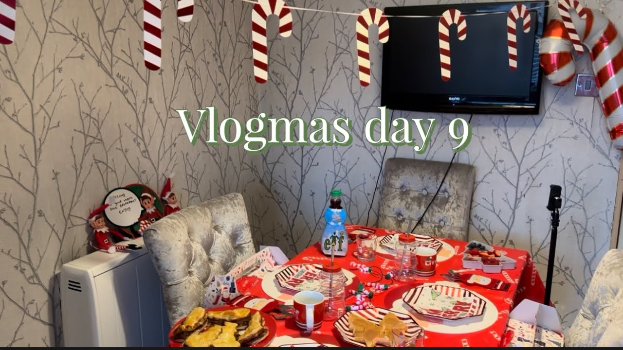 North Pole breakfast and feeling really sick uk mom of two