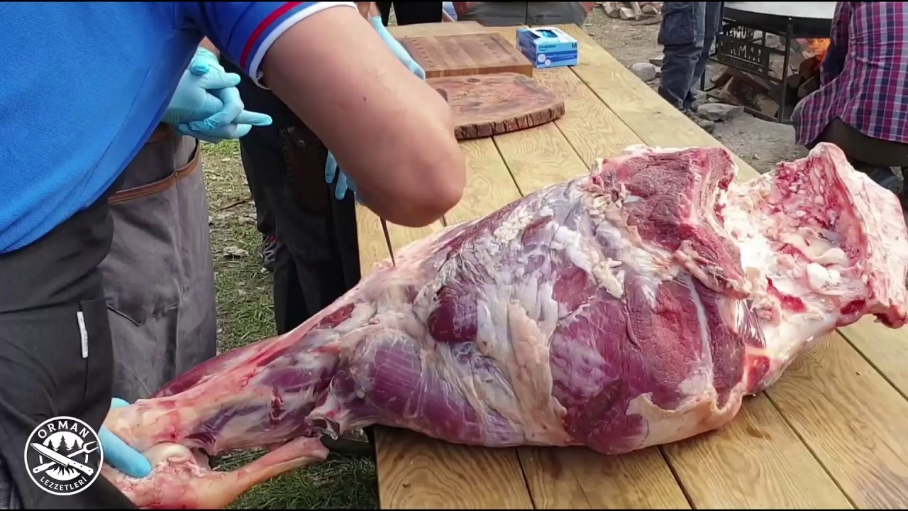 100 Kg Etle Dev Sac Kavurma (Orman Lezzetleri 2019 Sonbahar Kampı)