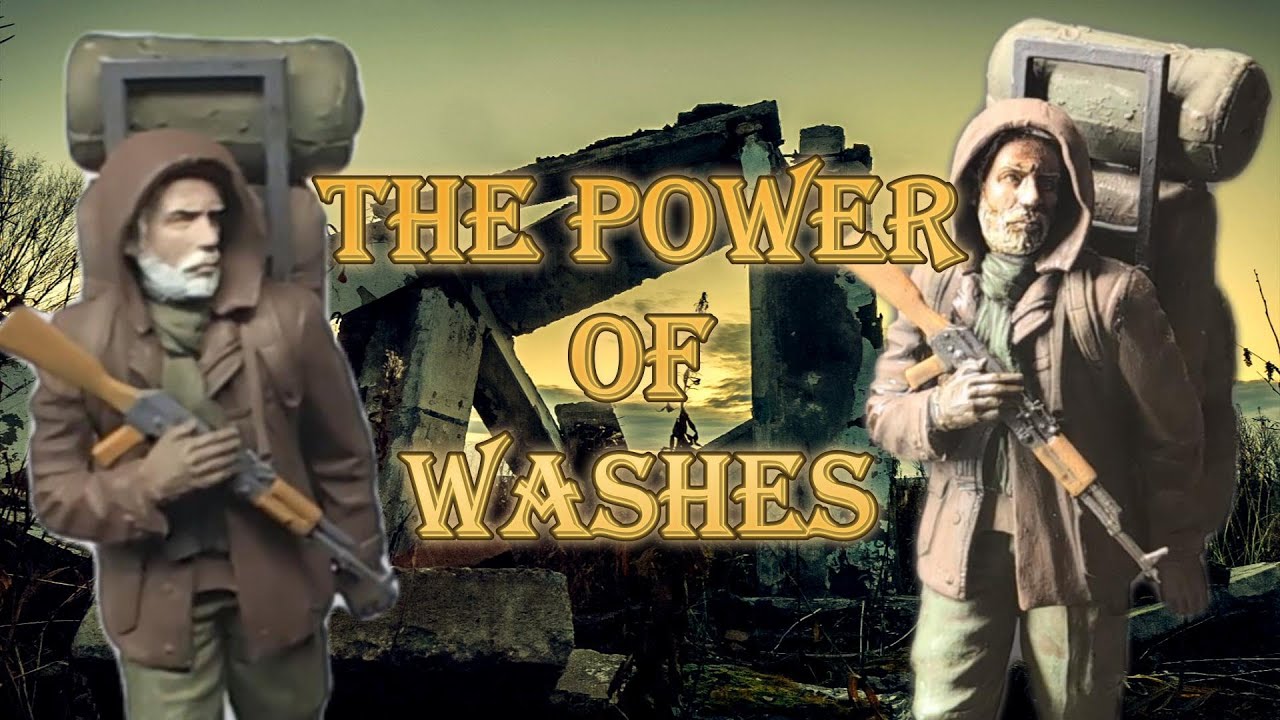 An easy way to use WASHES on your miniature painting